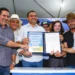Governador Wanderlei Barbosa ao lado do prefeito Wagner Rodrigues; da senadora Dorinha; e do presidente da Ageto, Túlio Labre, autorizou o início das obras de duplicação da TO-222, importante corredor de mobilidade e desenvolvimento para Araguaína e região - Crédito: Ademir dos Anjos/Governo do Tocantins