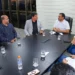 Governador Wanderlei Barbosa reúne-se com o secretário da Saúde para alinhar ações voltadas aos procedimentos ortopédicos (Foto: Esequias Araújo/Governo do Tocantins)
