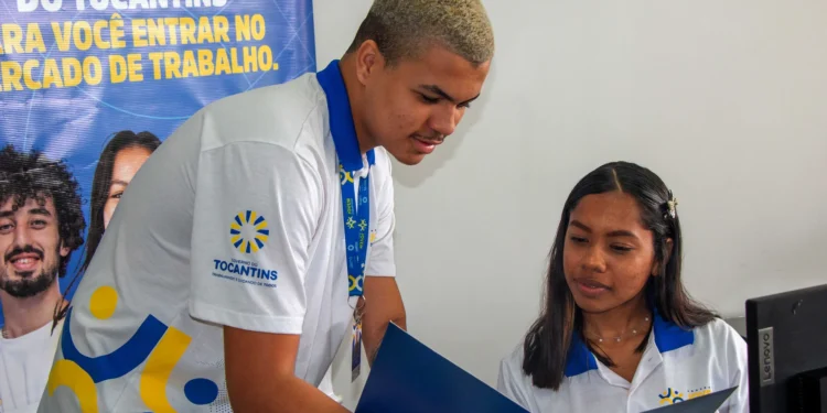 Programa Jovem Trabalhador possibilita o acesso à qualificação profissional e à experiência do primeiro emprego formal remunerado - Carlessandro Souza/Governo do Tocantins