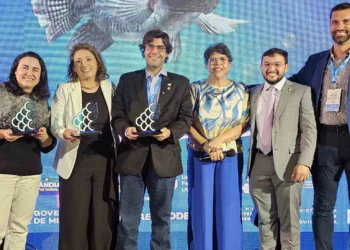 Governo do Tocantins recebe prêmio nacional durante maior feira de Aquicultura da América Latina. Créditos: Nielcem Fernandes\Governo do Tocantins