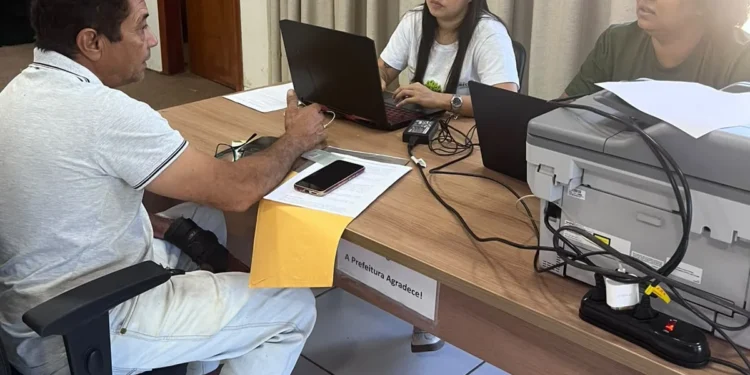 O Agricultor familiar, Mario Ruth Ribeiro Vaz, disse que gostou muito de conhecer mais sobre o Projeto Floresta + Amazônia. Divulgação Semarh/Governo do Tocantins