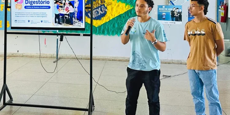 Apresentação dos estudantes do CEM Tiradentes- Divulgação/Seduc/Governo do Tocantins