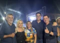 Iratã Abreu marcou presença na celebração dos 158 anos de Araguatins ao lado de autoridades e da população