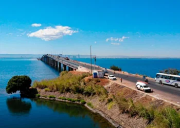 Nova etapa da duplicação da Ponte Siqueira Campos (Foto: Adilvan Nogueira/Governo do Tocantins)