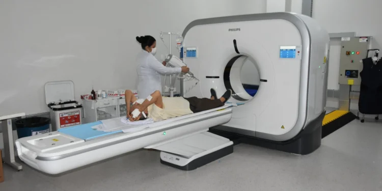 Os equipamentos permitem avaliação detalhada do coração, das artérias coronárias, da aorta e da válvula aórtica, oferecendo imagens de alta definição para pacientes atendidos pela rede pública de saúde. Foto: - Ellayne Czurito / Governo do Tocantins