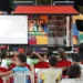 Participantes durante a programação do MovCEU, iniciativa da Secult que promove cultura, tecnologia e incentivo à leitura para municípios tocantinenses. Crédito: Gabriela Santos/Governo do Tocantins