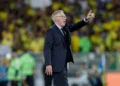 Carlo Ancelotti durante a goleada por 6 a 2 sobre o Panamá, no Maracanã Créditos: Rafael Ribeiro/CBF