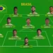 Brasil X Haiti: a provável escalação da Seleção Brasileira — Foto: Reprodução/TV Globo