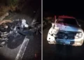 Acidente deixou um morto na TO-222 — Foto: PM/Divulgação