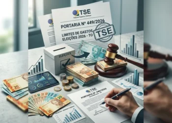 Descrição: Resolução do TSE com o limite de gastos nas eleições foi divulgada nesta semana Crédito: Reprodução / Gemini AI