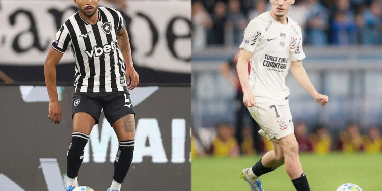Vítor Silva/Botafogo & Victor Lannes/Agência Corinthians
