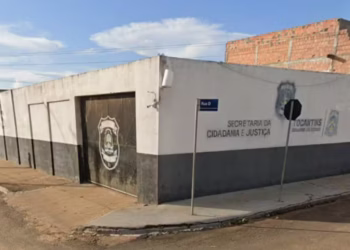 Unidade prisional de Araguatins, no Bico do Papagaio — Foto: Reprodução/Google Street View