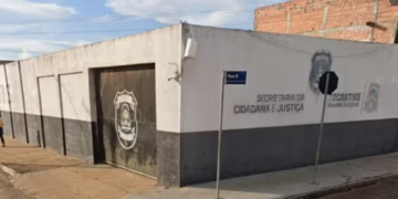 Unidade prisional de Araguatins, no Bico do Papagaio — Foto: Reprodução/Google Street View