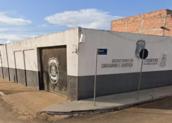 Unidade prisional de Araguatins, no Bico do Papagaio — Foto: Reprodução/Google Street View