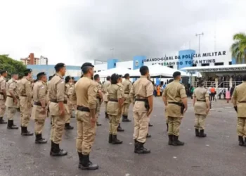 Policiais militares do Tocantins — Foto: Divulgação/PM-TO