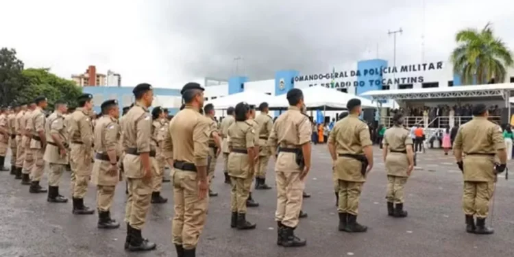 Policiais militares do Tocantins — Foto: Divulgação/PM-TO