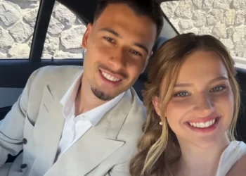 Gabriel Martinelli e Isabella Rousso