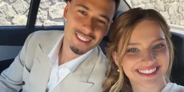 Gabriel Martinelli e Isabella Rousso