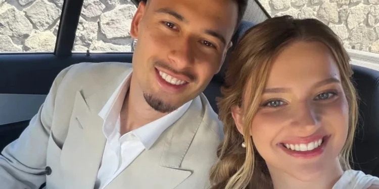 Gabriel Martinelli e Isabella Rousso