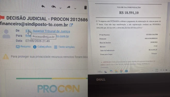Foto: Procon/Governo
do Tocantins