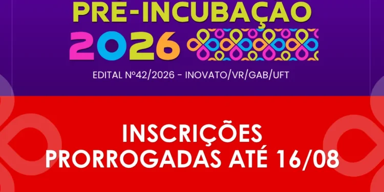 Inscrições para o UFT Startups são prorrogadas até domingo, 16 - Divulgação