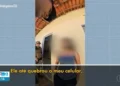 Jovem foi resgatada pela PM em Palmas — Foto: Reprodução/TV Anhanguera