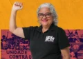 Redes sociais da candidata