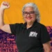Redes sociais da candidata