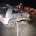 Acidente entre carro e caminhão deixa mortos em Bielândia, distrito de Filadélfia — Foto: Divulgação/BPMRED