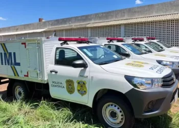 Viatura do IML do Tocantins — Foto: Divulgação/SSPTO