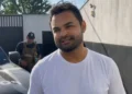 Jackson Soares foi alvo de busca e apreensão mas acabou detido ao serem encontradas munições em sua casa — Foto: Reprodução/Tv Anhanguera