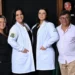 Feirante Marly Moreira com as filhas, Fernanda e Tallyta, e o marido — Foto: Arquivo Pessoal/Marly Moreira