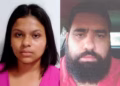 Jaqueline Dos Santos Silva, de 27 anos, e Fernando Cardoso Paysan, de 44 anos — Foto: Divulgação/Polícia Civil do Tocantins