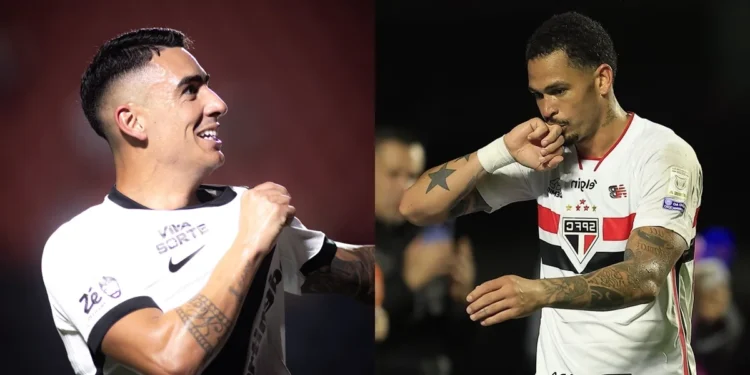 Matheus Lima/Vasco;Rubens Chiri e Paulo Pinto / São Paulo FC