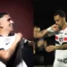 Matheus Lima/Vasco;Rubens Chiri e Paulo Pinto / São Paulo FC